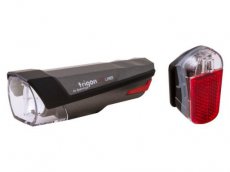 Spanninga Verlichtingset Trigon 25 Lux Met Pyro USB Oplaadbaar
